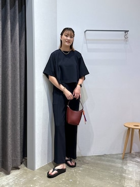 「BAYFLOW」｜ayakabfさん（レディース・172cm）の夏コーディネート