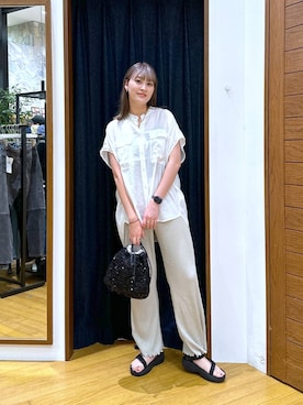 ayakabfさん（レディース・172cm）の夏コーディネート