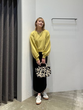 「アイテム（スウェット）」を使った、ayakabfさん（レディース・172cm・20代）の秋コーディネート