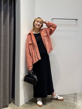 「アイテム（ワンピース/ドレス）」を使った、ayakabfさん（レディース・172cm）の秋コーディネート