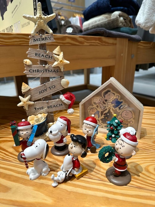 PEANUTS×BAYFLOW】タペストリーS☆2025X'mas☆（インテリア雑貨