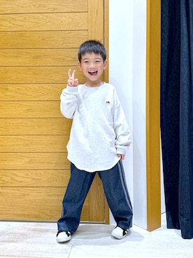 「アイテム（スウェット）」を使った、ayakabfさん（レディース・172cm・20代）の秋コーディネート