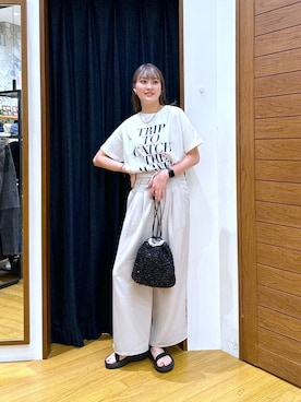 「Teva（テバ）のアイテム」を使った、ayakabfさん（レディース・172cm）の夏コーディネート