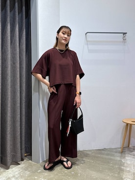 「アイテム（ハンドバッグ）」を使った、ayakabfさん（レディース・172cm）の夏コーディネート
