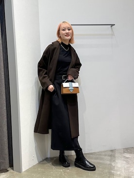 ayakabfさん（レディース・172cm）の冬コーディネート