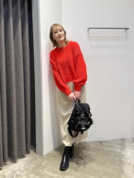 「HEREIAM（ヘレイアム）のアイテム」を使った、ayakabfさん（レディース・172cm）の冬コーディネート