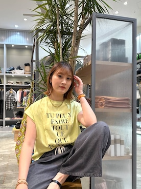 「アイテム（サンダル）」を使った、ayakabfさん（レディース・172cm・20代）の夏コーディネート