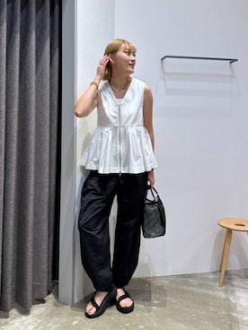 「アイテム（アンダーウェア）」を使った、ayakabfさん（レディース・172cm）の夏コーディネート