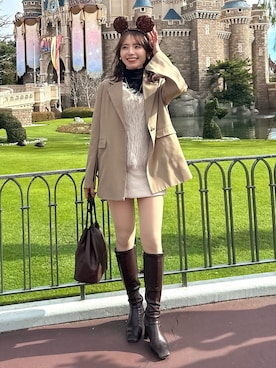 mayuさん（レディース・157cm）の冬コーディネート