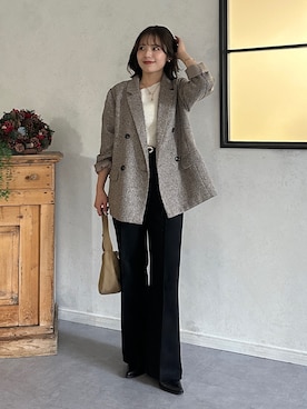 mayuさん（レディース・157cm）の冬コーディネート