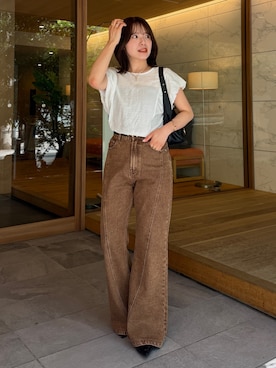 「Thevon（ゼボン）のアイテム」を使った、mayuさん（レディース・157cm）の夏コーディネート