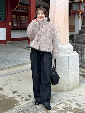 mayuさん(レディース・157cm)の冬コーディネート