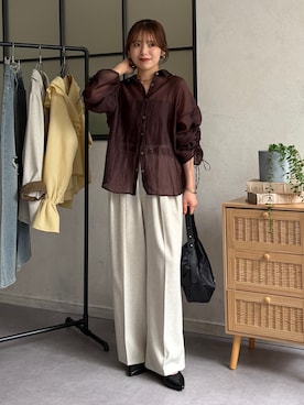 mayuさん（レディース・157cm）の春コーディネート