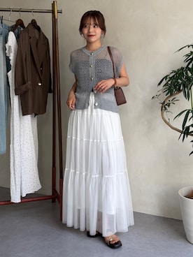mayuさん（レディース・157cm）の夏コーディネート