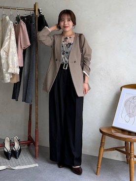 mayuさん（レディース・157cm）の春コーディネート