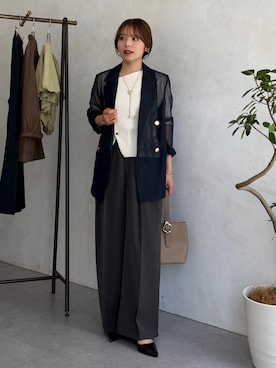 mayuさん（レディース・157cm）の春コーディネート
