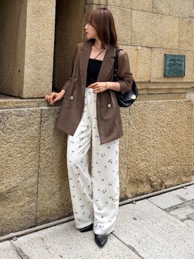 「Thevon（ゼボン）のアイテム」を使った、mayuさん（レディース・157cm）の夏コーディネート