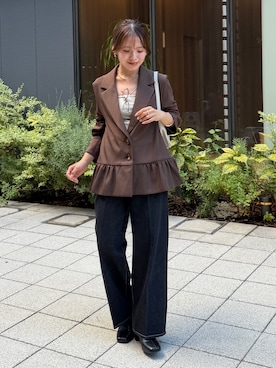 「Thevon（ゼボン）のアイテム」を使った、mayuさん（レディース・157cm）の夏コーディネート