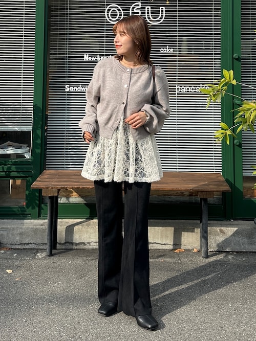 レースキャミチュニック（チュニック）｜Thevon（ゼボン）の