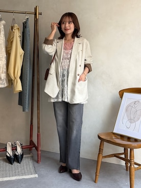 mayuさん（レディース・157cm）の春コーディネート