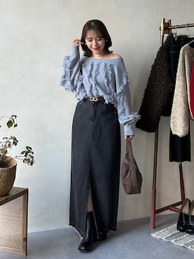 mayuさん(レディース・157cm)の冬コーディネート