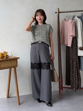 mayuさん（レディース・157cm）の春コーディネート