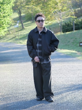 「UNIQLO U」｜「アイテム（ブーツ）」を使った、YUKI    さん（メンズ・170cm）の秋コーディネート