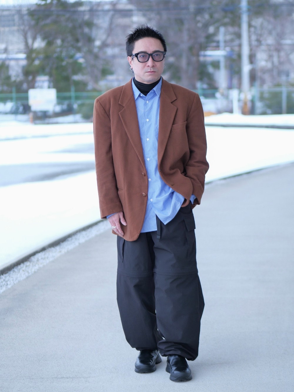 バーバリー　7分丈　カーゴパンツ　ブラウン　38 コットン　ラフコーデ　おしゃれ バーバリー 7分丈 カーゴパンツ ブラウン 38 コットン