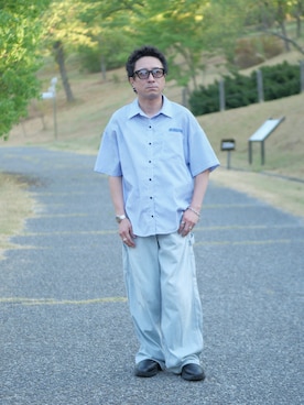「PHILIPPE AUDIBERT（フィリップ オーディベール）のアイテム」を使った、YUKI    さん（メンズ・170cm）の夏コーディネート