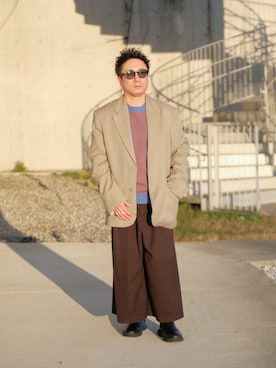 「DAISO（DAISO）のアイテム」を使った、YUKI    さん（メンズ・170cm）の冬コーディネート