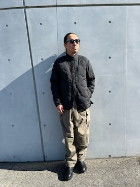 「ユニクロU」｜「アイテム（ジャケット/アウター）」を使った、YUKI    さん（メンズ・170cm）の秋コーディネート