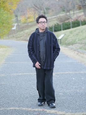 「アイテム（腕時計）」を使った、YUKI    さん（メンズ・170cm）の秋コーディネート