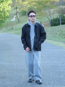 「アイテム（アナログ腕時計）」を使った、YUKI    さん（メンズ・170cm）の秋コーディネート