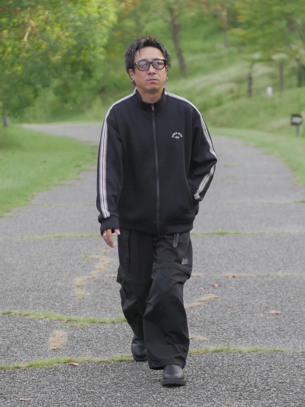 GU×UNDERCOVER ジャージ ブラック GU×UNDERCOVER ジャージ ブラック