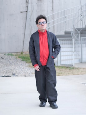 「FLASH POINT（フラッシュポイント）のアイテム」を使った、YUKI    さん（メンズ・170cm）の冬コーディネート