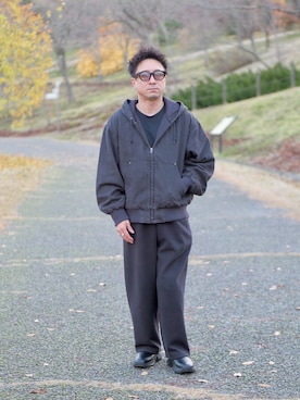 「アイテム（アナログ腕時計）」を使った、YUKI    さん（メンズ・170cm）の秋コーディネート