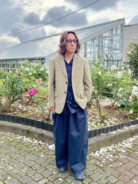 「ジーユーコーデ」｜「アイテム（ジャケット/アウター）」を使った、YUKI    さん（メンズ・170cm）の秋コーディネート