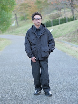 「アイテム（アクセサリー）」を使った、YUKI    さん（メンズ・170cm）の秋コーディネート