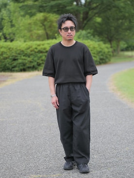 「FLASH POINT(フラッシュポイント)のアイテム(リング)」を使った、YUKI さん(メンズ・170cm)の夏コーディネート