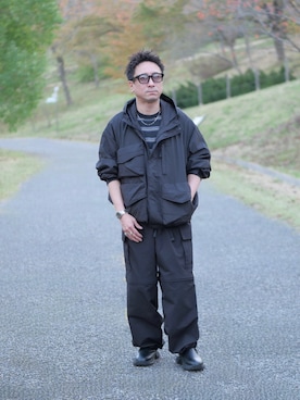 「アイテム（アクセサリー）」を使った、YUKI    さん（メンズ・170cm）の秋コーディネート