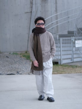 「FLASH POINT（フラッシュポイント）のアイテム」を使った、YUKI    さん（メンズ・170cm）の冬コーディネート