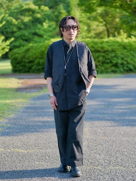 「marka（マーカ）のアイテム（腕時計）」を使った、YUKI    さん（メンズ・170cm）の夏コーディネート