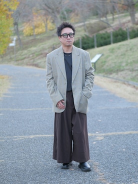 YUKI    さん（メンズ・170cm）の秋コーディネート