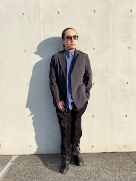 「ワークマン」｜「アイテム（アクセサリー）」を使った、YUKI    さん（メンズ・170cm）の秋コーディネート