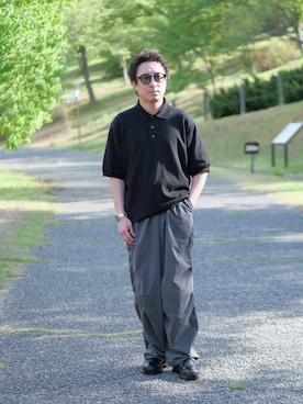 「OMEGA（オメガ）のアイテム（アナログ腕時計）」を使った、YUKI    さん（メンズ・170cm）の夏コーディネート