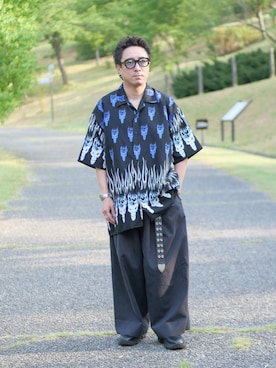 「アイテム（アナログ腕時計）」を使った、YUKI    さん（メンズ・170cm）の夏コーディネート