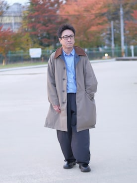 「アイテム（アナログ腕時計）」を使った、YUKI    さん（メンズ・170cm）の秋コーディネート