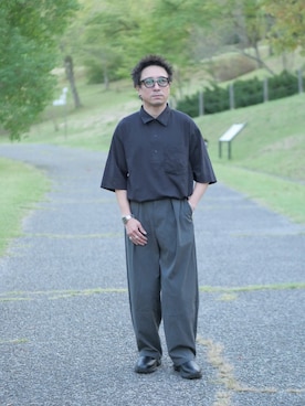 「アイテム（腕時計）」を使った、YUKI    さん（メンズ・170cm）の秋コーディネート