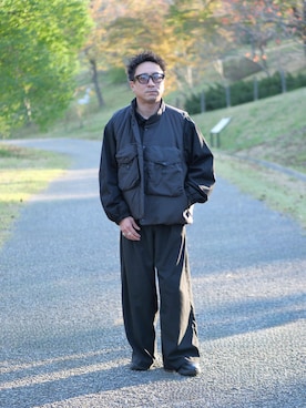 「アイテム（アナログ腕時計）」を使った、YUKI    さん（メンズ・170cm）の秋コーディネート