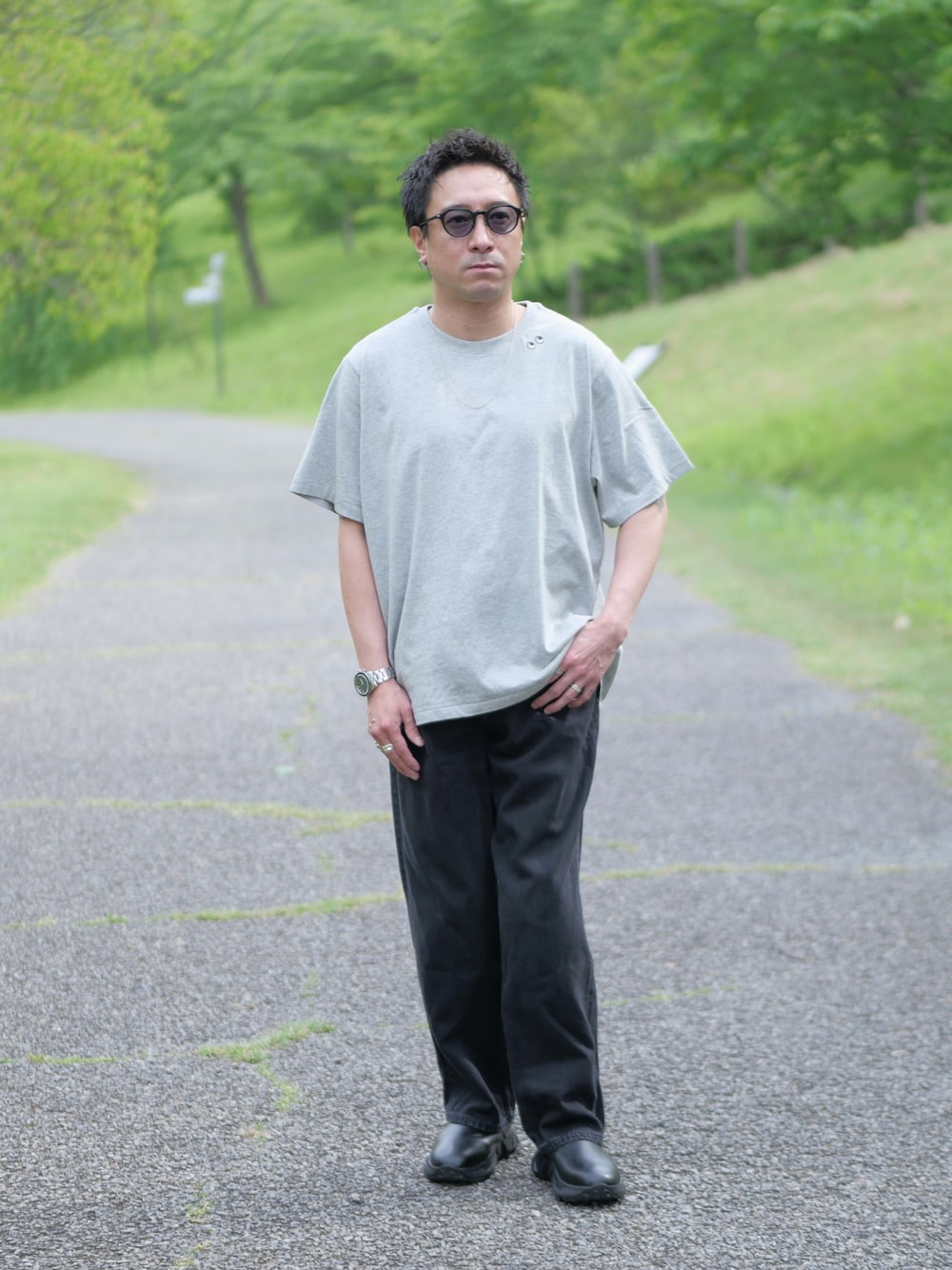 YUKI    さんの（zoff× UNITED ARROWS）を使ったコーディネートの1枚目の写真